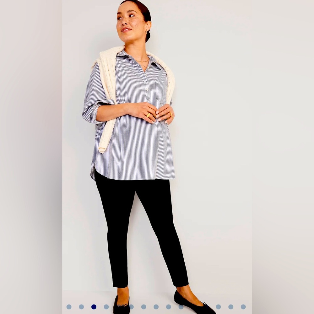 Loft Maternity Full Panel Work Pants - image 1